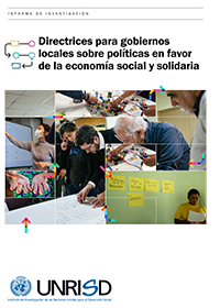 Directrices para gobiernos locales sobre políticas en favor de la economía social y solidaria